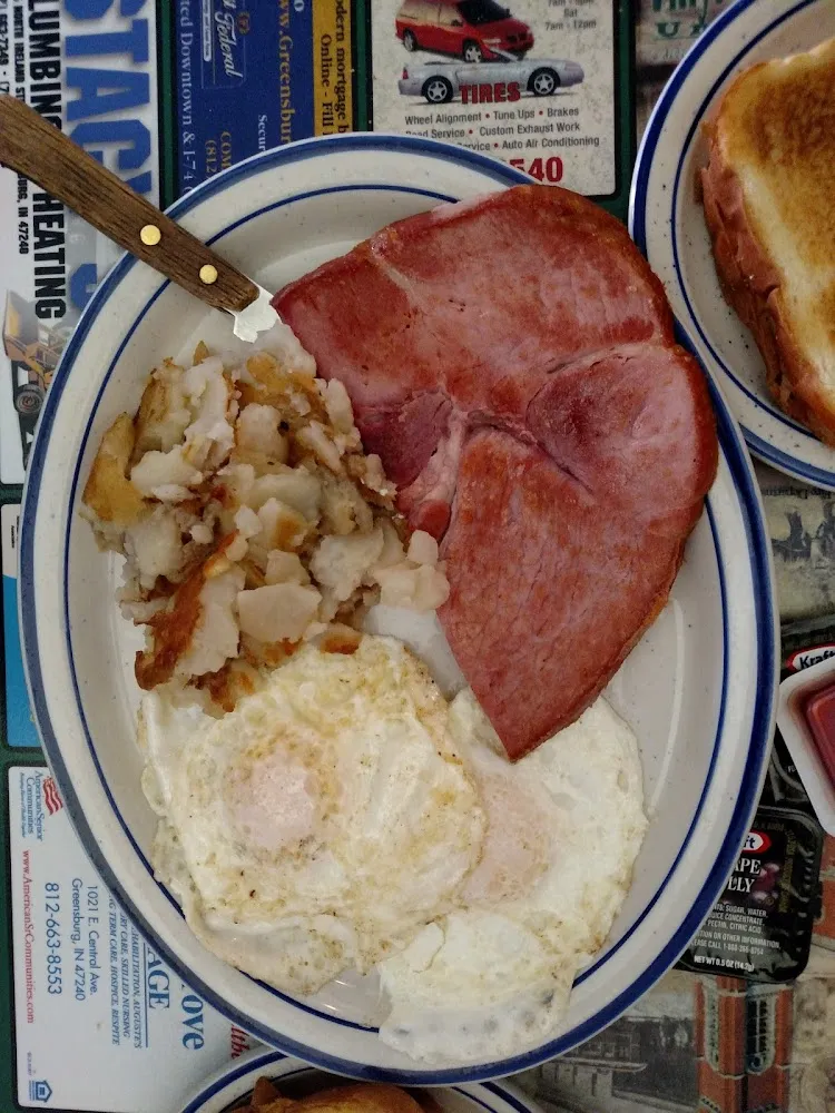 Ham Eggs and Fried Potatoes